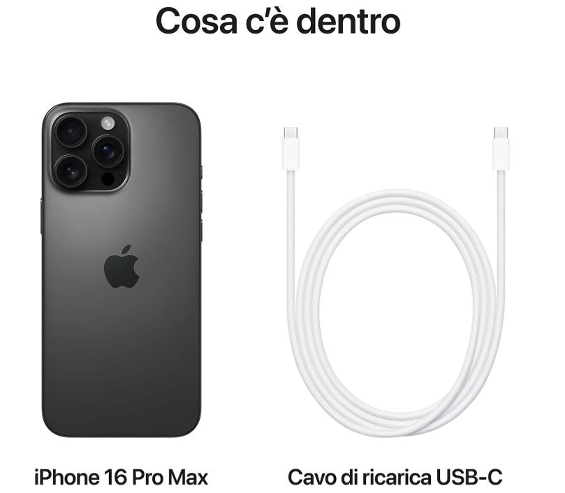 Apple Iphone 16 Pro Max 512GB Black Titanium EU Apple Iphone 16 Pro Max 512GB Black Titanium EU